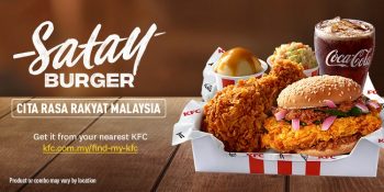 KFC-Satay-Burger-Combo-Meals-Promo-350x175 - Beverages Food , Restaurant & Pub Johor Kedah Kelantan Kuala Lumpur Melaka Negeri Sembilan Pahang Penang Perak Perlis Promotions & Freebies Putrajaya Sabah Sarawak Selangor Terengganu 