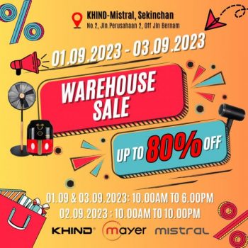 KHIND-Mayer-Mistral-Warehouse-Sale-350x350 - Electronics & Computers Home Appliances Kitchen Appliances Selangor Warehouse Sale & Clearance in Malaysia 
