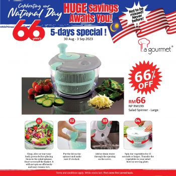 Kitchen-Shop-National-Day-Sale-11-350x350 - Home & Garden & Tools Johor Kedah Kelantan Kitchenware Kuala Lumpur Malaysia Sales Melaka Negeri Sembilan Pahang Penang Perak Perlis Putrajaya Sabah Sarawak Selangor Terengganu 