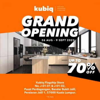 Kubiq-Flagship-Store-Grand-Opening-Sale-at-Bukit-Jalil-350x350 - Home & Garden & Tools Home Decor Home Hardware Kuala Lumpur Malaysia Sales Selangor 