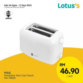 Lotuss-Electrical-Appliances-Promotion-6-350x350 - Johor Kedah Kelantan Kuala Lumpur Melaka Negeri Sembilan Pahang Penang Perak Perlis Promotions & Freebies Putrajaya Sabah Sarawak Selangor Supermarket & Hypermarket Terengganu 