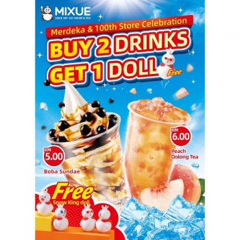 MIXUE-Merdeka-Promo-350x350 - Beverages Food , Restaurant & Pub Johor Kedah Kelantan Kuala Lumpur Melaka Negeri Sembilan Pahang Penang Perak Perlis Promotions & Freebies Putrajaya Sabah Sarawak Selangor Terengganu 