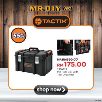MR-DIY-Online-Tactix-Tools-Promotion-2-350x350 - Home & Garden & Tools Johor Kedah Kelantan Kuala Lumpur Melaka Negeri Sembilan Online Store Others Pahang Penang Perak Perlis Promotions & Freebies Putrajaya Sabah Safety Tools & DIY Tools Sarawak Selangor Terengganu 