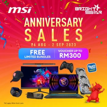 MSI-Anniversary-Sale-350x350 - Computer Accessories Electronics & Computers IT Gadgets Accessories Johor Kedah Kelantan Kuala Lumpur Laptop Malaysia Sales Melaka Negeri Sembilan Online Store Pahang Penang Perak Perlis Putrajaya Sabah Sarawak Selangor Terengganu 