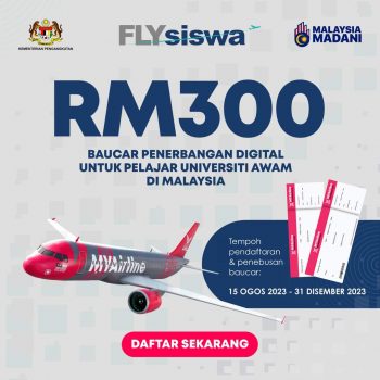 MYAirline-Free-Flight-Vouchers-for-Students-Promo-350x350 - Air Fare Johor Kedah Kelantan Kuala Lumpur Melaka Negeri Sembilan Online Store Pahang Penang Perak Perlis Promotions & Freebies Putrajaya Sabah Sarawak Selangor Sports,Leisure & Travel Terengganu 