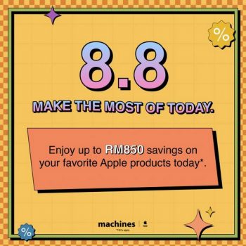 Machines-8.8-Sale-350x350 - Electronics & Computers IT Gadgets Accessories Johor Kedah Kelantan Kuala Lumpur Laptop Malaysia Sales Melaka Mobile Phone Negeri Sembilan Online Store Pahang Penang Perak Perlis Putrajaya Sabah Sarawak Selangor Tablets Terengganu 