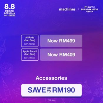 Machines-Lazada-8.8-Sale-13-350x350 - Computer Accessories Electronics & Computers IT Gadgets Accessories Johor Kedah Kelantan Kuala Lumpur Laptop Malaysia Sales Melaka Mobile Phone Negeri Sembilan Pahang Penang Perak Perlis Putrajaya Sabah Sarawak Selangor Tablets Terengganu 