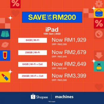 Machines-Shopee-8.8-Sale-7-350x350 - Electronics & Computers IT Gadgets Accessories Johor Kedah Kelantan Kuala Lumpur Laptop Malaysia Sales Melaka Mobile Phone Negeri Sembilan Pahang Penang Perak Perlis Putrajaya Sabah Sarawak Selangor Tablets Terengganu 