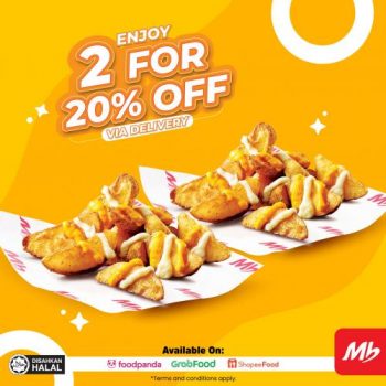 Marrybrown-Delivery-Exclusive-Offer-2-for-20-OFF-Promotion-2-350x350 - Beverages Food , Restaurant & Pub Johor Kedah Kelantan Kuala Lumpur Melaka Negeri Sembilan Online Store Pahang Penang Perak Perlis Promotions & Freebies Putrajaya Sabah Sarawak Selangor Terengganu 