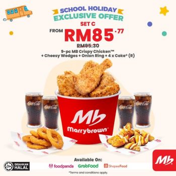 Marrybrown-School-Holiday-Feasting-Deal-3-350x350 - Beverages Food , Restaurant & Pub Johor Kedah Kelantan Kuala Lumpur Melaka Negeri Sembilan Pahang Penang Perak Perlis Promotions & Freebies Putrajaya Sabah Sarawak Selangor Terengganu 