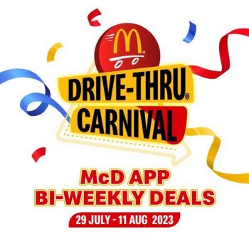 McDonalds-Drive-Thru-Carnival-McD-App-Bi-Weekly-Deals-350x350 - Beverages Food , Restaurant & Pub Johor Kedah Kelantan Kuala Lumpur Melaka Negeri Sembilan Pahang Penang Perak Perlis Promotions & Freebies Putrajaya Sabah Sarawak Selangor Terengganu 