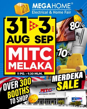 Megahome-Electrical-Home-Fair-Sale-at-MITC-Melaka-1-350x438 - Beddings Electronics & Computers Furniture Home & Garden & Tools Home Appliances Kitchen Appliances Malaysia Sales Melaka 