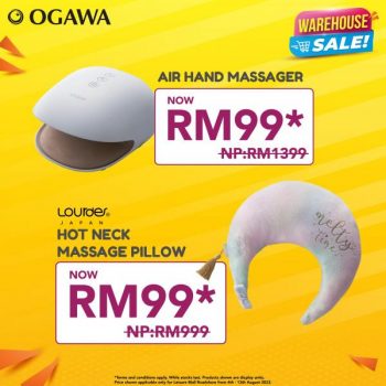 Ogawa-Warehouse-Sale-at-Cheras-Leisure-Mall-5-350x350 - Beauty & Health Furniture Home & Garden & Tools Home Decor Kuala Lumpur Massage Selangor Warehouse Sale & Clearance in Malaysia 