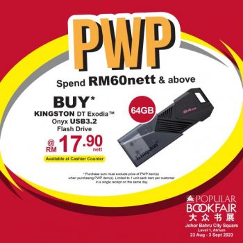 POPULAR-Book-Fair-Sale-at-Johor-Bahru-City-Square-2-350x350 - Books & Magazines Johor Malaysia Sales Stationery 