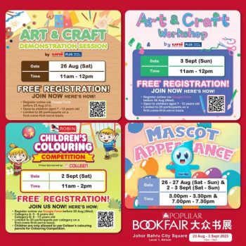 POPULAR-Book-Fair-Sale-at-Johor-Bahru-City-Square-7-350x350 - Books & Magazines Johor Malaysia Sales Stationery 