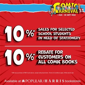 POPULAR-Comic-Carnival-3.0-1-350x350 - Books & Magazines Johor Kedah Kelantan Kuala Lumpur Melaka Negeri Sembilan Pahang Penang Perak Perlis Promotions & Freebies Putrajaya Sabah Sarawak Selangor Stationery Terengganu 