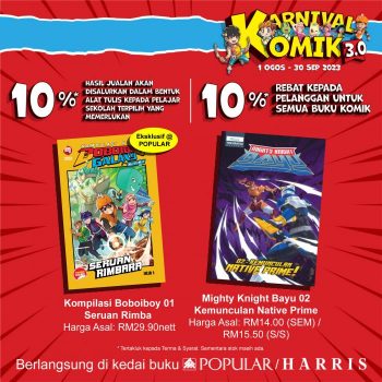 POPULAR-Comic-Carnival-3.0-16-350x350 - Books & Magazines Johor Kedah Kelantan Kuala Lumpur Melaka Negeri Sembilan Pahang Penang Perak Perlis Promotions & Freebies Putrajaya Sabah Sarawak Selangor Stationery Terengganu 