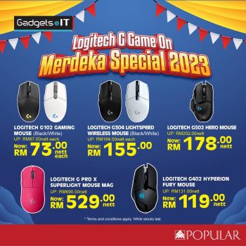 POPULAR-Logitech-Merdeka-Promotion-350x350 - Computer Accessories Electronics & Computers IT Gadgets Accessories Johor Kedah Kelantan Kuala Lumpur Melaka Negeri Sembilan Pahang Penang Perak Perlis Promotions & Freebies Putrajaya Sabah Sarawak Selangor Terengganu 