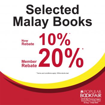 Popular-Book-Fair-at-AEON-Mall-Rawang-Anggun-5-1-350x350 - Books & Magazines Events & Fairs Selangor Stationery 