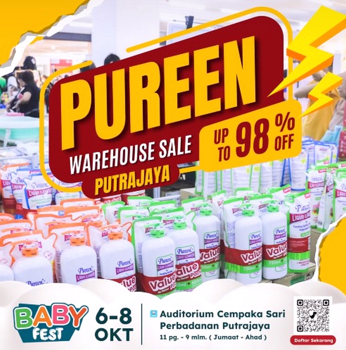 Pureen-Warehouse-Sale-Putrajaya-2023-Clerance-Baby-Products - Baby & Kids & Toys Babycare Putrajaya This Week Sales In Malaysia Upcoming Sales In Malaysia Warehouse Sale & Clearance in Malaysia 