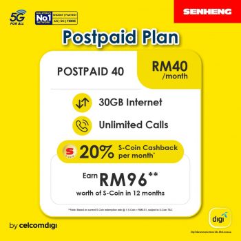 SENHENG-Digi-Postpaid-Plan-Promo-1-350x350 - Computer Accessories Electronics & Computers IT Gadgets Accessories Johor Kedah Kelantan Kuala Lumpur Melaka Negeri Sembilan Online Store Pahang Penang Perak Perlis Promotions & Freebies Putrajaya Sabah Sarawak Selangor Terengganu 