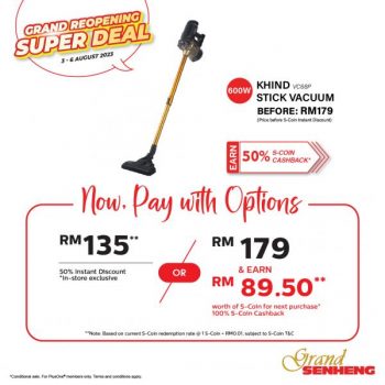 SENHENG-Grand-Reopening-Promotion-at-Bukit-Mertajam-Kuchai-Lama-Kota-Kemuning-3-350x350 - Computer Accessories Electronics & Computers Home Appliances IT Gadgets Accessories Johor Kitchen Appliances Kuala Lumpur Promotions & Freebies Selangor 