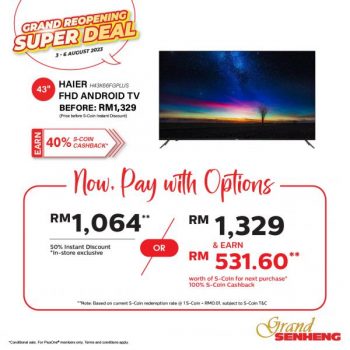 SENHENG-Grand-Reopening-Promotion-at-Bukit-Mertajam-Kuchai-Lama-Kota-Kemuning-4-350x350 - Computer Accessories Electronics & Computers Home Appliances IT Gadgets Accessories Johor Kitchen Appliances Kuala Lumpur Promotions & Freebies Selangor 