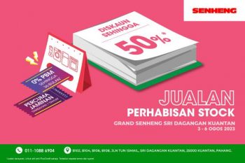 SENHENG-Stock-Clearance-Sale-at-Sri-Dagangan-Kuantan-350x233 - Computer Accessories Electronics & Computers Home Appliances IT Gadgets Accessories Kitchen Appliances Pahang Warehouse Sale & Clearance in Malaysia 