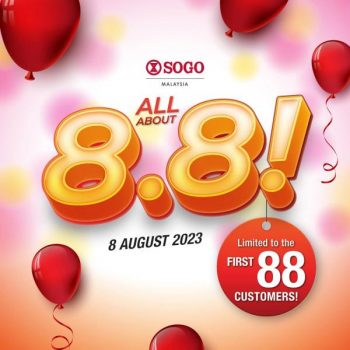 SOGO-8.8-Sale-350x350 - Johor Kedah Kelantan Kuala Lumpur Malaysia Sales Melaka Negeri Sembilan Pahang Penang Perak Perlis Putrajaya Sabah Sarawak Selangor Supermarket & Hypermarket Terengganu 