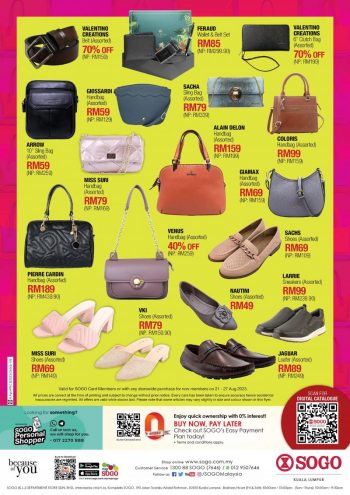 SOGO-Bags-Shoes-Fair-Sale-1-350x495 - Bags Fashion Accessories Fashion Lifestyle & Department Store Footwear Kuala Lumpur Malaysia Sales Selangor 