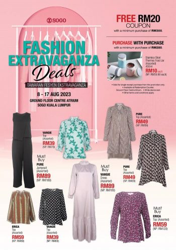 SOGO-Fashion-Extravaganza-Deals-Sale-350x495 - Apparels Fashion Accessories Fashion Lifestyle & Department Store Kuala Lumpur Malaysia Sales Selangor Supermarket & Hypermarket 