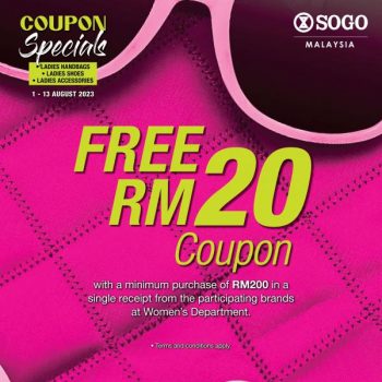 SOGO-Ladies-Handbags-Shoes-Accessories-Free-Coupon-Promotion-1-350x350 - Fashion Accessories Fashion Lifestyle & Department Store Footwear Handbags Johor Kuala Lumpur Selangor 