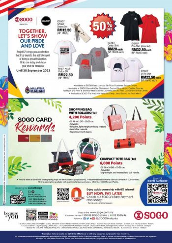 SOGO-National-Day-Flat-Price-Bonanza-Promotion-5-350x495 - Johor Kuala Lumpur Promotions & Freebies Selangor Supermarket & Hypermarket 
