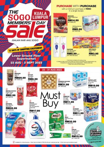 SOGO-Supermarket-Members-Day-Sale-350x495 - Kuala Lumpur Malaysia Sales Selangor Supermarket & Hypermarket 