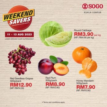SOGO-Supermarket-Weekend-Savers-Promotion-3-350x350 - Kuala Lumpur Promotions & Freebies Selangor Supermarket & Hypermarket 