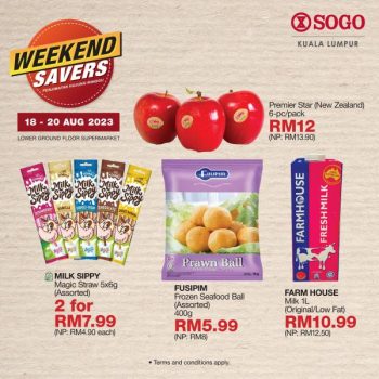 SOGO-Supermarket-Weekend-Savers-Promotion-5-1-350x350 - Kuala Lumpur Promotions & Freebies Selangor Supermarket & Hypermarket 