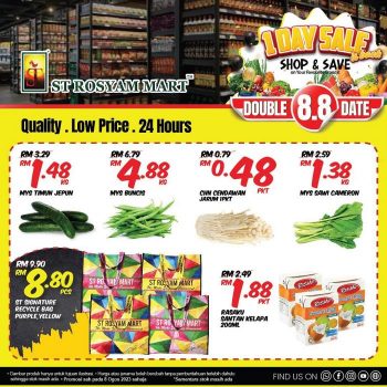 ST-Rosyam-Mart-8.8-Promotion-350x350 - Kuala Lumpur Promotions & Freebies Selangor Supermarket & Hypermarket 