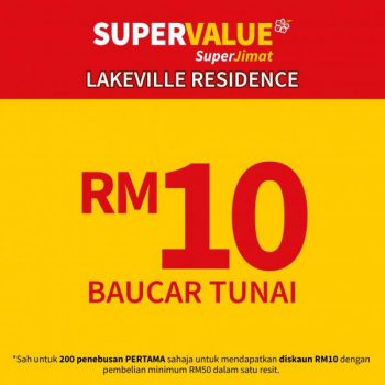 SUPERVALUE-Opening-Promo-at-Lakeville-Residence-350x350 - Kuala Lumpur Promotions & Freebies Selangor Supermarket & Hypermarket 
