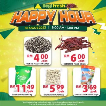 Segi-Fresh-Happy-Hour-Promotion-1-11-350x350 - Johor Kedah Kelantan Kuala Lumpur Melaka Negeri Sembilan Pahang Penang Perak Perlis Promotions & Freebies Putrajaya Sabah Sarawak Selangor Supermarket & Hypermarket Terengganu 
