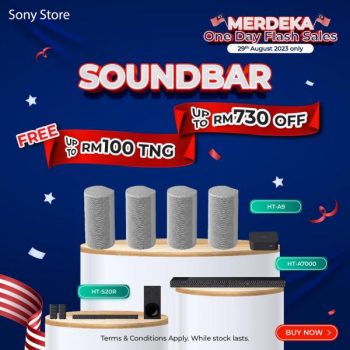 Sony-Merdeka-One-Day-Flash-Sale-3-350x350 - Audio System & Visual System Computer Accessories Electronics & Computers IT Gadgets Accessories Johor Kedah Kelantan Kuala Lumpur Malaysia Sales Melaka Negeri Sembilan Online Store Pahang Penang Perak Perlis Putrajaya Sabah Sarawak Selangor Terengganu 