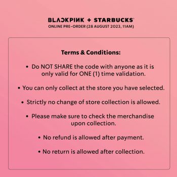 Starbucks-BLACKPINK-Special-Deal-6-350x350 - Beverages Food , Restaurant & Pub Johor Kedah Kelantan Kuala Lumpur Melaka Negeri Sembilan Pahang Penang Perak Perlis Promotions & Freebies Putrajaya Sabah Sarawak Selangor Terengganu 