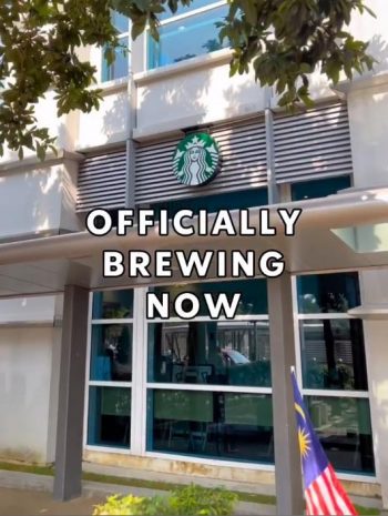 Starbucks-KPKT-Opening-Promotion-350x465 - Beverages Food , Restaurant & Pub Promotions & Freebies Putrajaya 