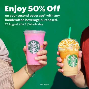 Starbucks-State-Election-PRN-50-OFF-on-2nd-Beverage-Promotion-350x350 - Beverages Food , Restaurant & Pub Johor Kedah Kelantan Kuala Lumpur Melaka Negeri Sembilan Pahang Penang Perak Perlis Promotions & Freebies Putrajaya Sabah Sarawak Selangor Terengganu 