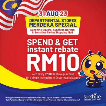 Sunshine-Merdeka-Bonanza-Promo-2-350x350 - Penang Promotions & Freebies Supermarket & Hypermarket 