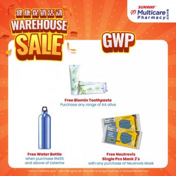 Sunway-Multicare-Pharmacy-Warehouse-Sale-at-Sungai-Buloh-3-350x350 - Beauty & Health Health Supplements Personal Care Selangor Warehouse Sale & Clearance in Malaysia 
