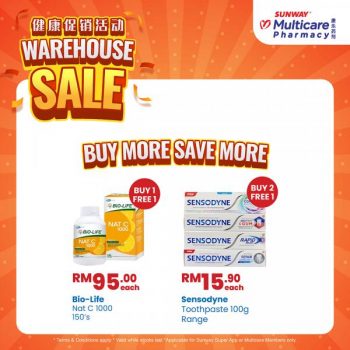 Sunway-Multicare-Pharmacy-Warehouse-Sale-at-Sungai-Buloh-5-350x350 - Beauty & Health Health Supplements Personal Care Selangor Warehouse Sale & Clearance in Malaysia 
