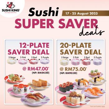 Sushi-King-Sushi-Super-Saver-Deals-350x350 - Beverages Food , Restaurant & Pub Johor Kedah Kelantan Kuala Lumpur Melaka Negeri Sembilan Pahang Penang Perak Perlis Promotions & Freebies Putrajaya Sabah Sarawak Selangor Sushi Terengganu 