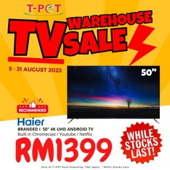 T-Pot-TV-Warehouse-Sale-12-350x350 - Electronics & Computers Home Appliances Selangor Warehouse Sale & Clearance in Malaysia 