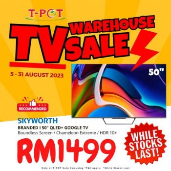 T-Pot-TV-Warehouse-Sale-14-350x350 - Electronics & Computers Home Appliances Selangor Warehouse Sale & Clearance in Malaysia 