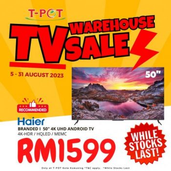 T-Pot-TV-Warehouse-Sale-16-350x350 - Electronics & Computers Home Appliances Selangor Warehouse Sale & Clearance in Malaysia 